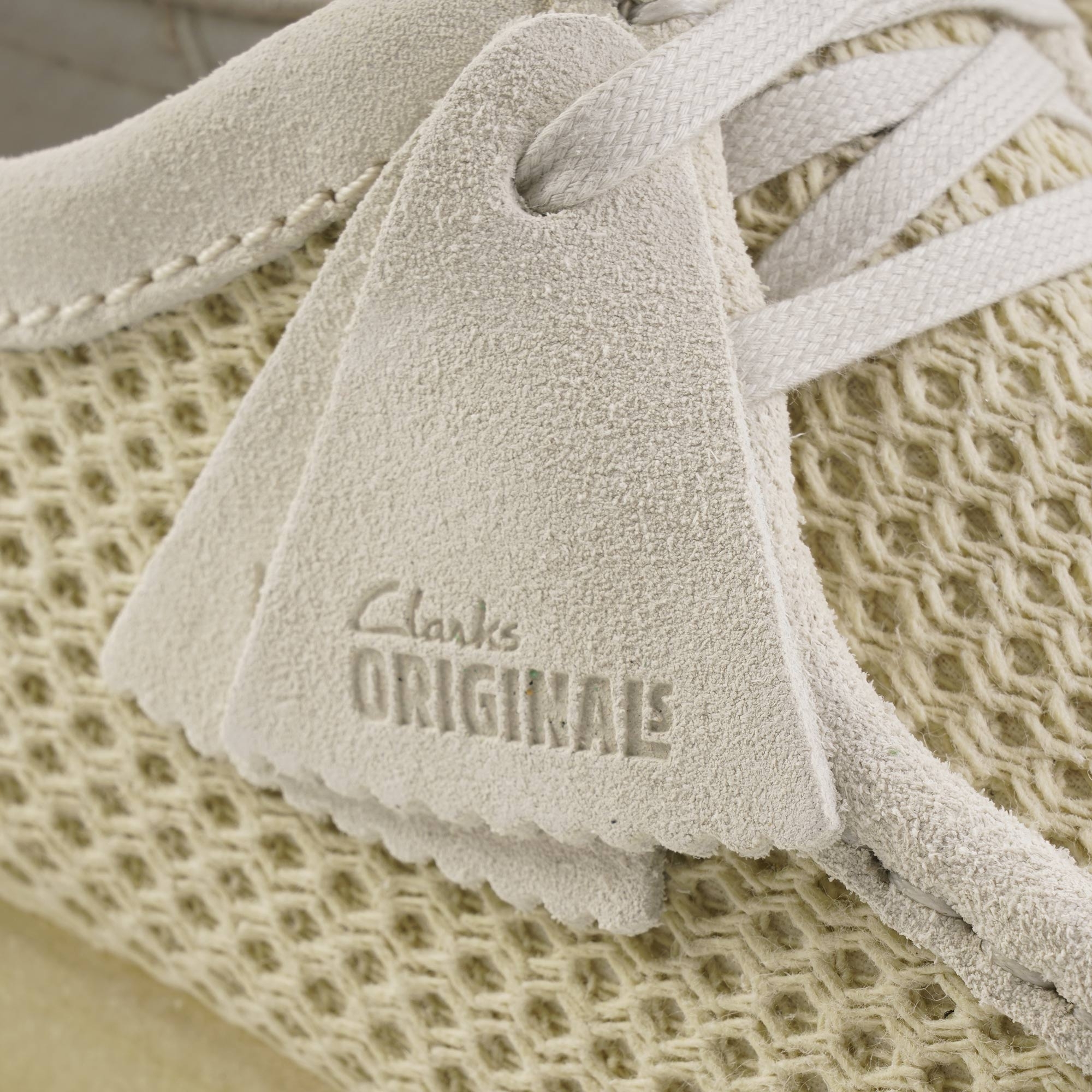 Clarks Originals Wallabee Mesh - Off White