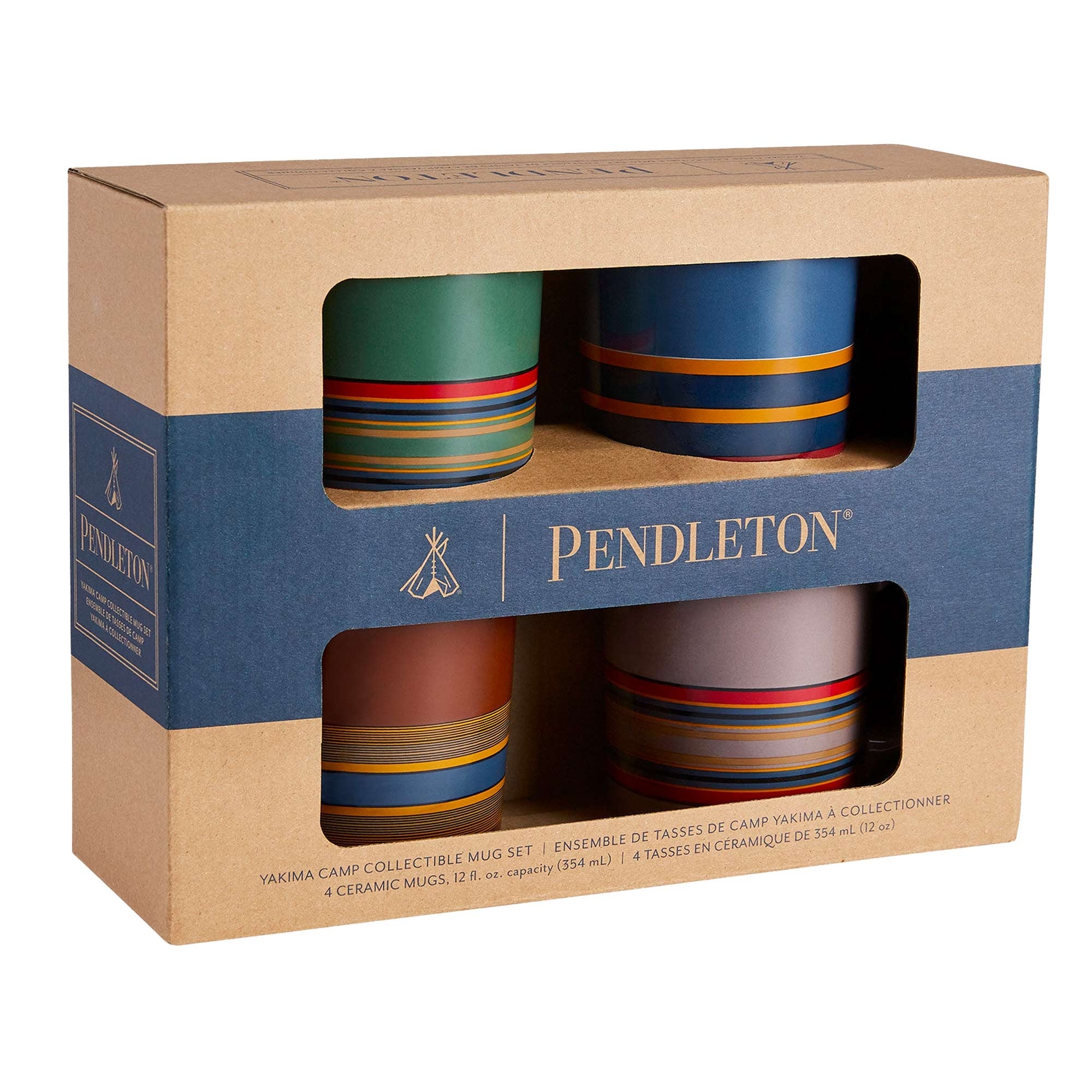 Pendleton - Smith Rock Ceramic Mug Set of 4